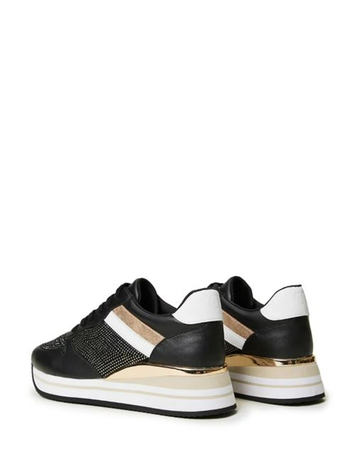 SNEAKERS TWIN SET | 242TGT18A00006 NERO